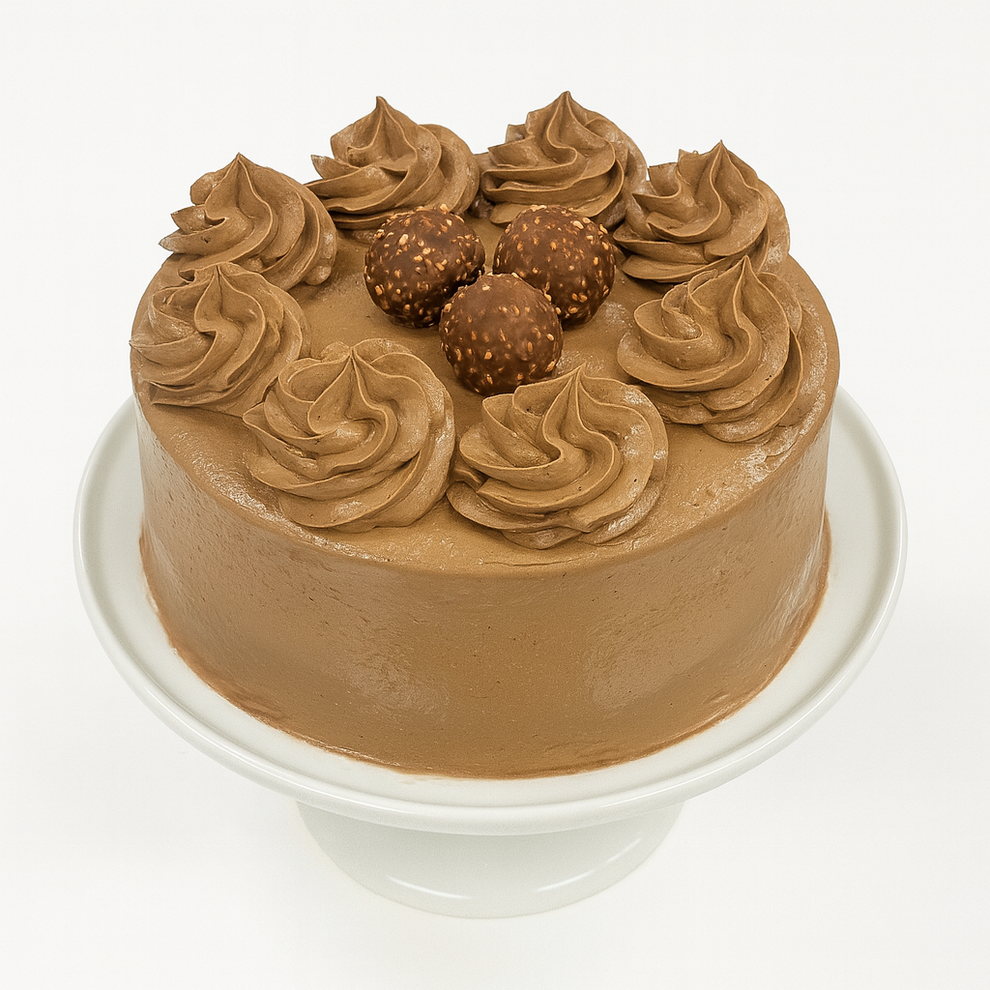 Classic Ferrero Rocher cake – Isher Eggless Bakers