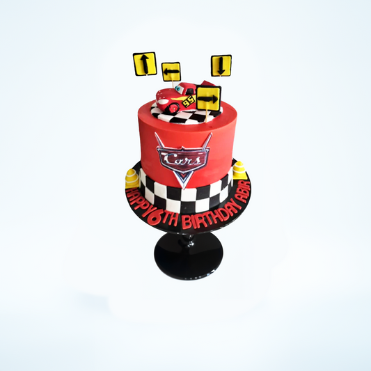 Lightning's Adventure Cake(Available in Buttercream Only)