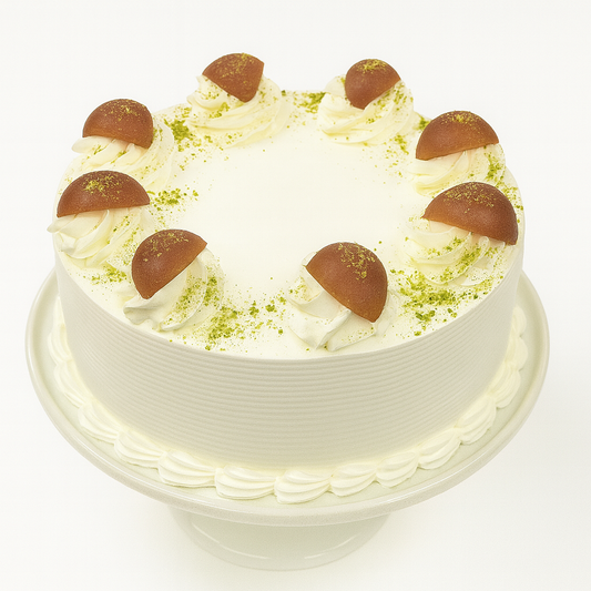 Classic Gulab Jamun Cake