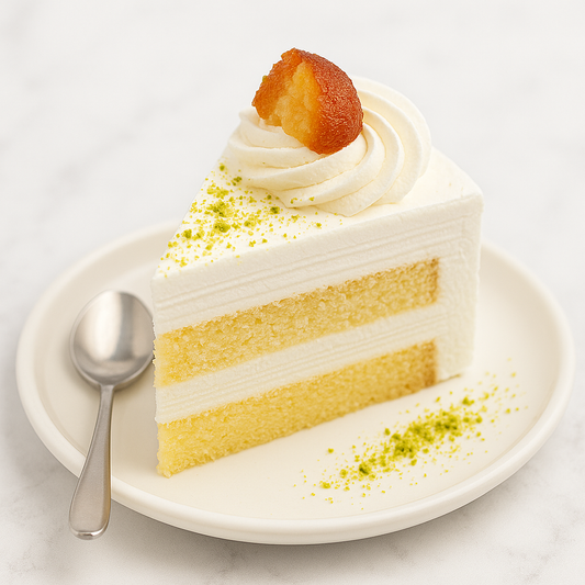 Gulab jamun Cake Slice