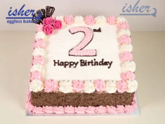 Pink Floral Cake (Nuc114)