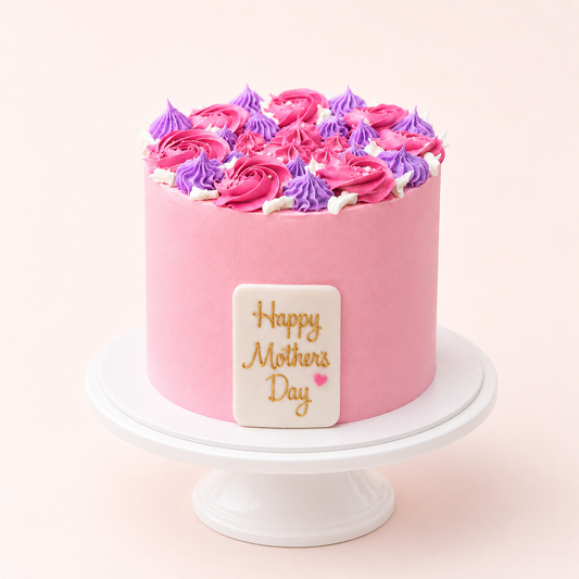 Pink Bloom Mother’s Day Cake