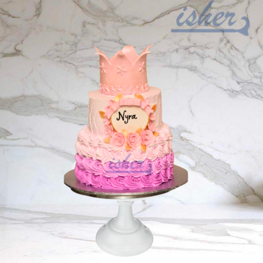 Princess Pink Aumbrey Cake