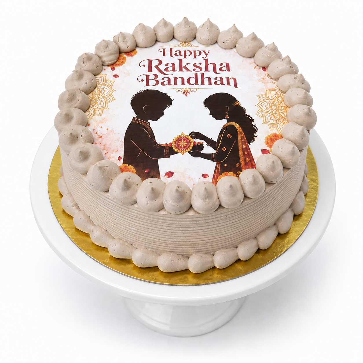 Rakhi Traditions Chocolate Cake
