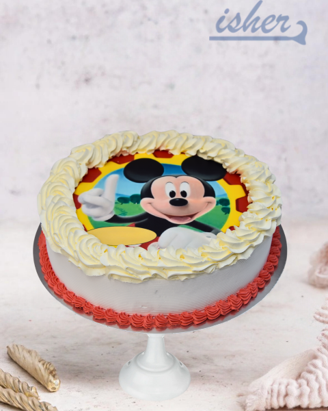 The Miki - Mouse Edible Image Cake