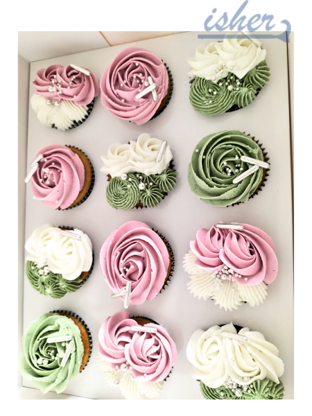 Vintage Cupcakes (Pack Of 6)